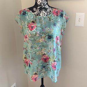 Mimi & Daphne sheer top